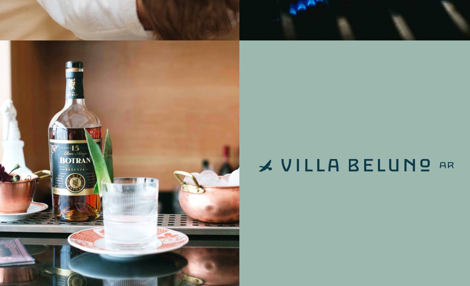 1500x912 KCS VB 21 Villa Beluno Logo Image with Food, Lady and Cutlery