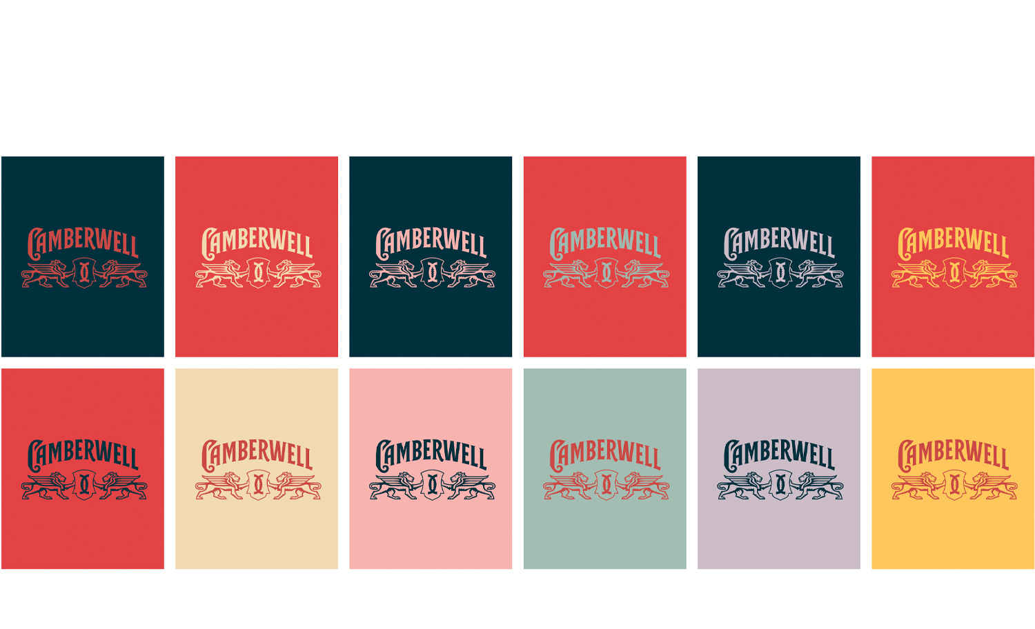 1500x912 KCS Camberwell 04 c Camberwell Cannabis Branding Logo In Different Color Background