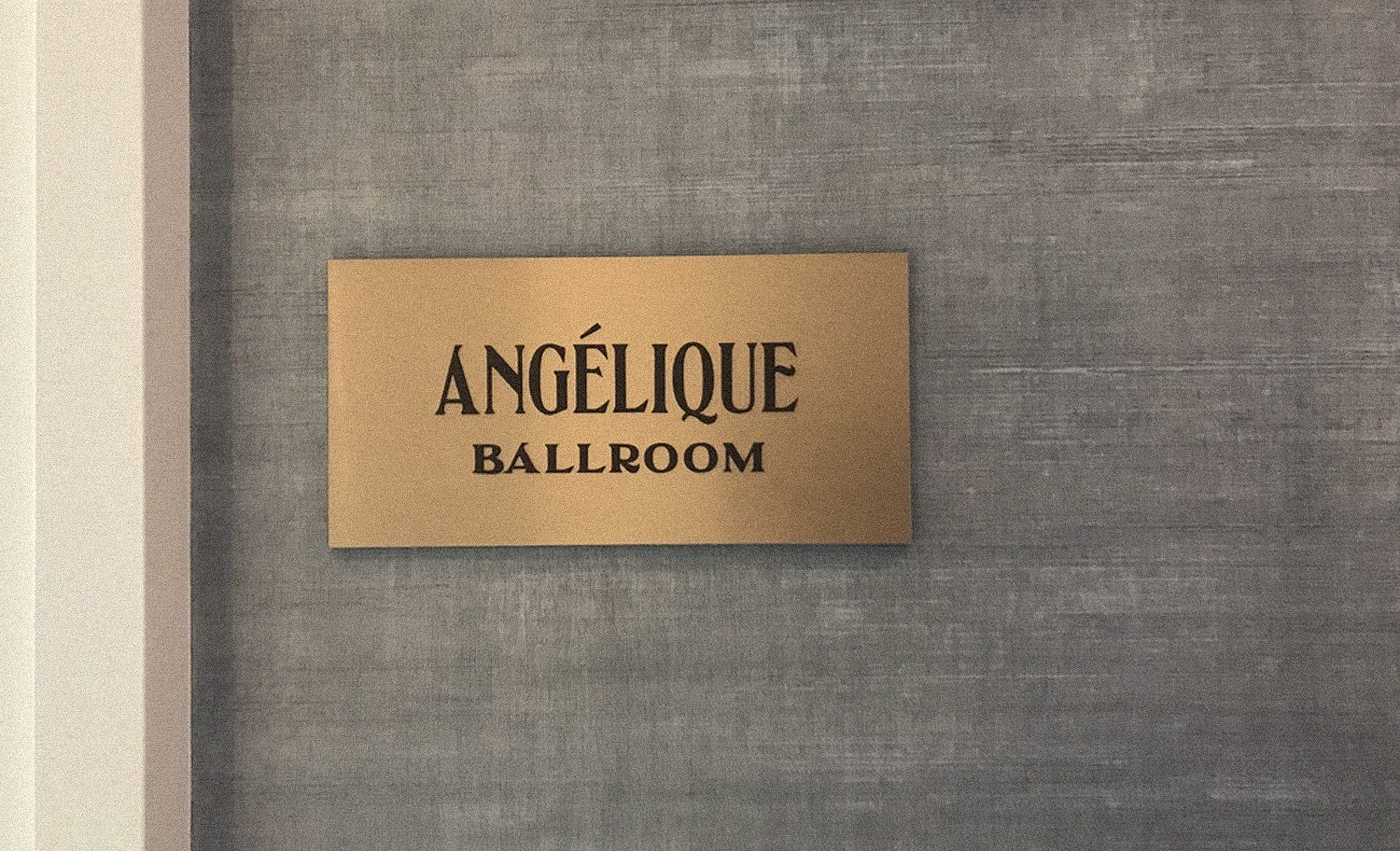 1500x912 SO CGH Signage 02 Chateau Grande Hotel Ball Room Label
